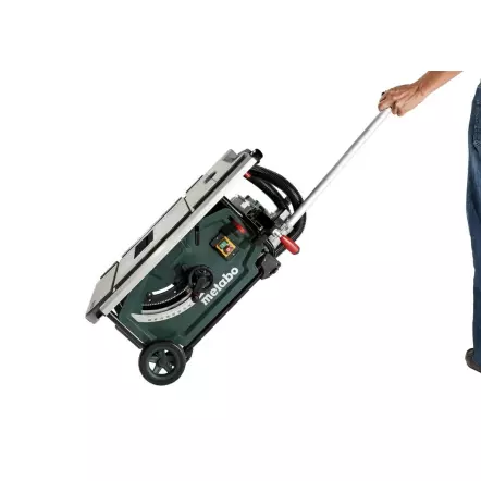 METABO - Scie circulaire sur table TS 254 - 2000 W - Ø 254mm avec piétement + Aspirateur ASR25LSC