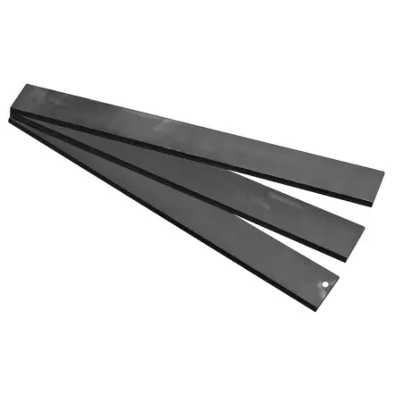 Jeu de 3 fers de dégauchisseuse 250x30x3.0 mm