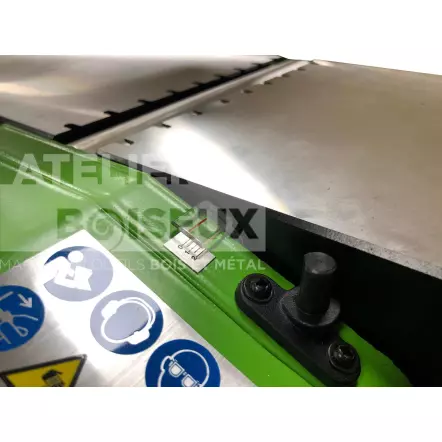 ZIPPER - ZI-HB204 Dégauchisseuse-raboteuse électrique largeur 204 mm 1250W 230V 50Hz