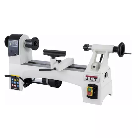 JWL-1015VS-M - Tour à Bois entre-pointes 368 mm - 3 Vitesses 200 -3600 tr/min - 500 W