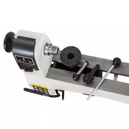 JWL-1015VS-M - Tour à Bois entre-pointes 368 mm - 3 Vitesses 200 -3600 tr/min - 500 W