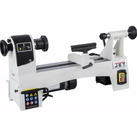 JWL-1015VS-M - Tour à Bois entre-pointes 368 mm - 3 Vitesses 200 -3600 tr/min - 500 W