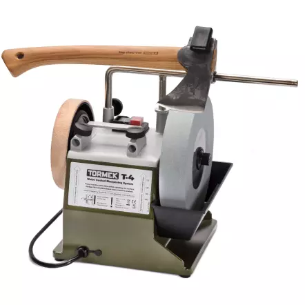 TORMEK - T-4 Bushcraft Meule d’origine Tormek ø200×40 mm Monophasé industriel, 120 W (puissance absorbée) 230 V, 50 Hz