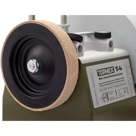 TORMEK - T-4 Bushcraft Meule d’origine Tormek ø200×40 mm Monophasé industriel, 120 W (puissance absorbée) 230 V, 50 Hz
