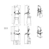 HOLZPROFI - HBS530 Scie à ruban ø530mm Hauteur de coupe : 300mm Longueur du ruban : 3865mm - 4
