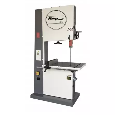 HOLZPROFI - HBS630 Scie à ruban Professionnelle - Triphasé - 3700 W - 5CV (Hauteur/Largeur de coupe maxi. : 400 / 600mm)