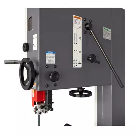 HOLZPROFI - HBS630 Scie à ruban Professionnelle - Triphasé - 3700 W - 5CV (Hauteur/Largeur de coupe maxi. : 400 / 600mm)