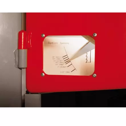 HBS470PROFI Scie à ruban professionnelle (2 vitesses) ø470 mm Hauteur coupe max 285 mm 230V 1500W 2CV