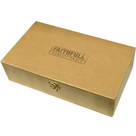 FAITHFULL - Grand Rabot à main professionnel en fonte N°4, 250 x 60 mm Largeur fer : 50 mm