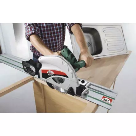 KITY - KS75PS Scie circulaire plongeante avec 2 rails de guidage 700mm - Ø 210 mm