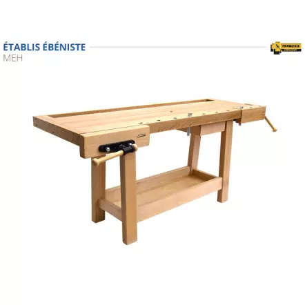 MEH Etablis d'ébéniste avec presse avant horizontale PH28