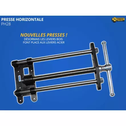 MEHS Etablis Menuisier Ebéniste avec presse avant horizontale PH28 (Longueur : 1500,2000,2200 et 2400 mm)