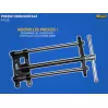 MEHS Etablis Menuisier Ebéniste avec presse avant horizontale PH28 (Longueur : 1500,2000,2200 et 2400 mm) - 2