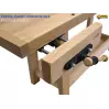 MEHS Etablis Menuisier Ebéniste avec presse avant horizontale PH28 (Longueur : 1500,2000,2200 et 2400 mm) - 3
