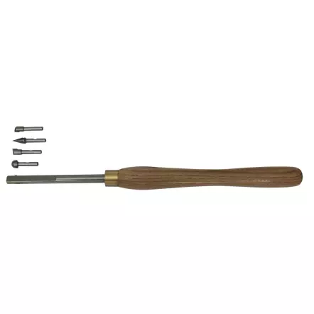 LEMAN - Gouge à 4 Têtes amovibles carbure