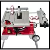 TE-CC 250 UF Table de sciage - 2000W - Hauteur de coupe maxi. 78mm - Lame 250 mm - 2