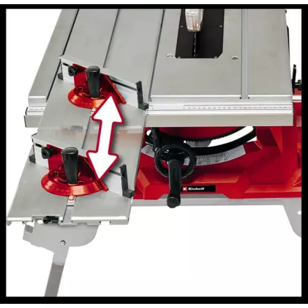 TE-CC 250 UF Table de sciage - 2000W - Hauteur de coupe maxi. 78mm - Lame 250 mm
