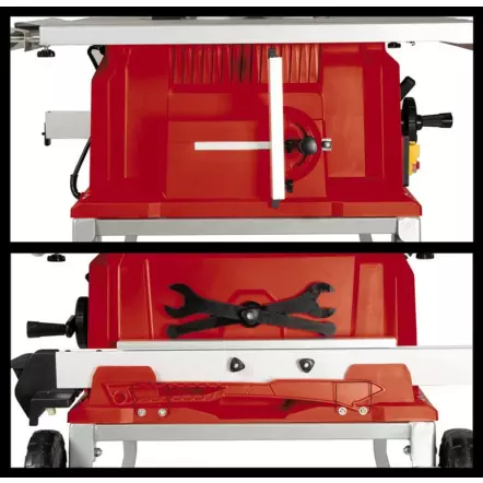 TE-CC 250 UF Table de sciage - 2000W - Hauteur de coupe maxi. 78mm - Lame 250 mm