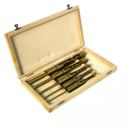 HOLZPROFI - ZU-MEB Coffret 5 mèches à bédane pour mortaiseuse
