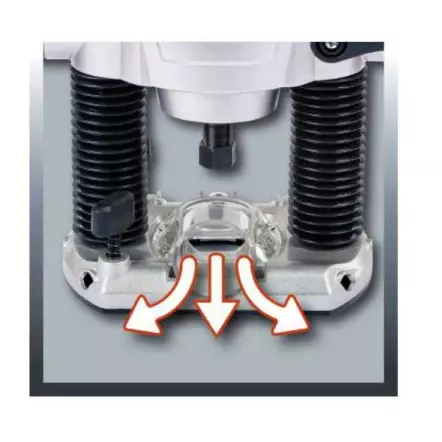 Défonceuse Einhell TC-RO1155E 1100W - Pour fraises de 6 et 8 mm