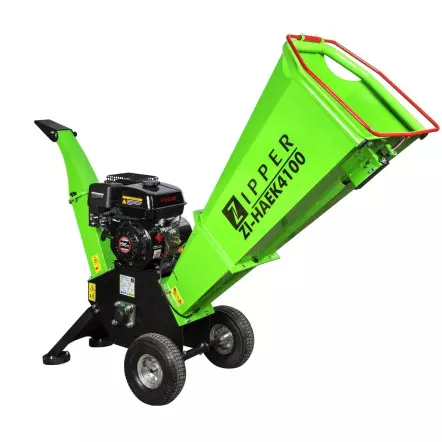 ZI-HAEK4100 Broyeur de Végétaux Thermique 4100W - Diamètre max. 100 mm