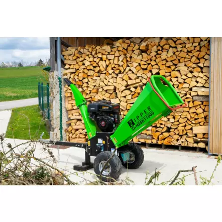 ZI-HAEK4100 Broyeur de Végétaux Thermique 4100W - Diamètre max. 100 mm