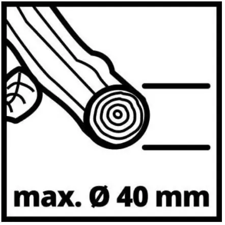 EINHELL - GC-RS 2540 Broyeur électrique Silencieux à Rotor 2000W - Diamètre max. 40mm