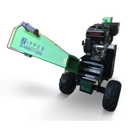 ZI-HAEK11000 Broyeur de Végétaux Thermique Professionnel 9000W - Diamètre max. 120 mm