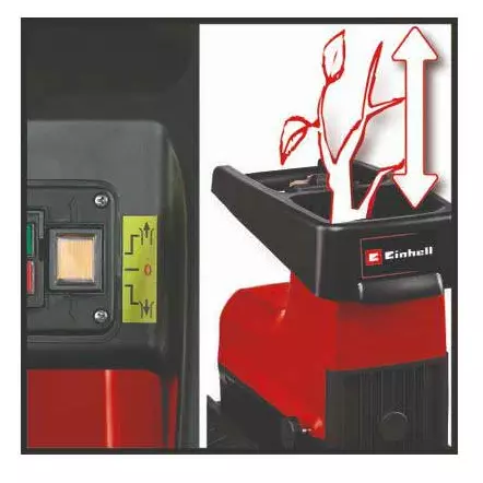 EINHELL - GC-RS 60 CB Broyeur de végétaux électrique silencieux 2800W - Capacité de broyage max. 45 mm