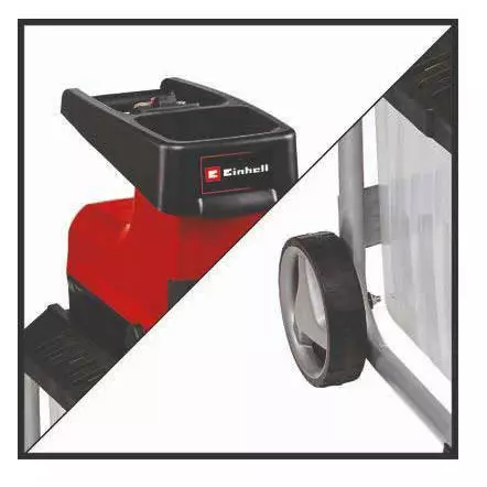 EINHELL - GC-RS 60 CB Broyeur de végétaux électrique silencieux 2800W - Capacité de broyage max. 45 mm