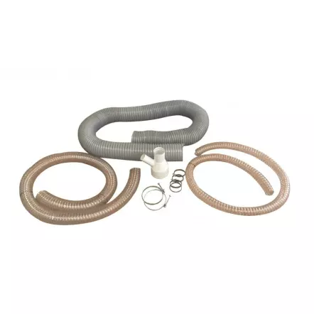 BELMASH - Kit d'aspiration et de Raccordement Diam. 100 mm pour Combinée Dégau-Rabot Scie SDMR2500