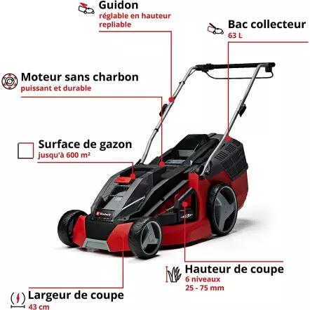 EINHELL-GE-CM-43-Li-M-Kit-2x4-0Ah-Tondeuse-a-gazon-sans-3