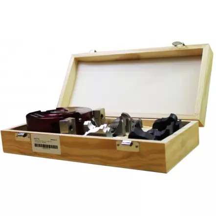 UNISET60 - Porte-outil universel pour toupie Alésage 30 - Hauteur 60 + 6 fers et contre-fers