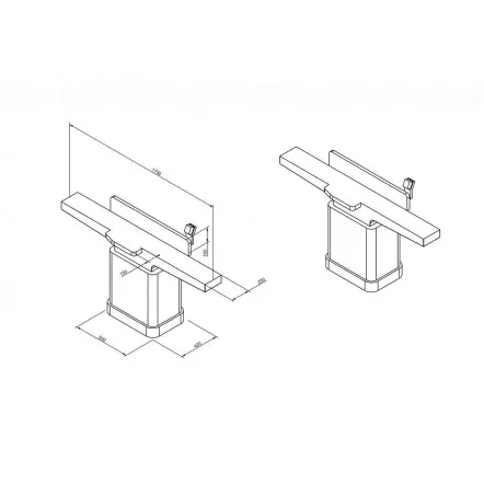 HOLZPROFI MAKER - ZF200 Dégauchisseuse d'Atelier - Largeur de dégau. 200 mm - 2200 W