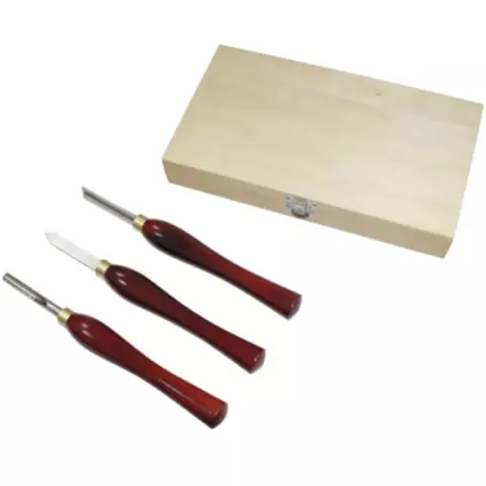 JET - Coffret 3 gouges pour tour