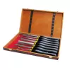 H8TLGN - Coffret de 8 outils de tournage pro acier HSS - 1
