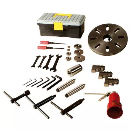 HOLZMANN - ED1000N Tour à Métaux Entre-Pointes 1000 mm - 400 V - Avec accessoires