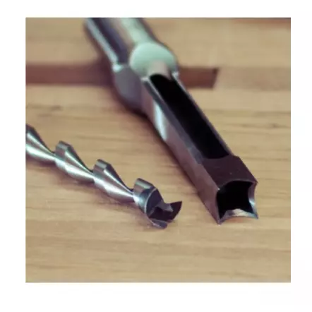 Mèche ø6 x 47 mm LU - Bédane ø19,05 mm de queue pour mortaiseuse à bédane carré