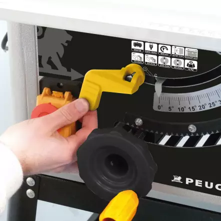 PEUGEOT-ENERGYSAW-254B3-Scie-Circulaire-d-Etabli-et-sur--4
