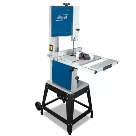 SCHEPPACH - HBS400 Scie à Ruban avec Piétement - Hauteur de coupe 175 mm - Table 500 x 400 mm