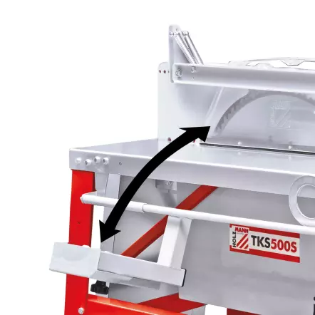 TKS500S - Scie sur Table de Chantier - 400V - Hauteur de coupe 150 mm - Table 1000 x 660 mm