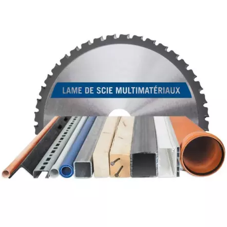 SCHEPPACH - HM110MP Scie à onglet Radiale Multimatériaux - 2000 W - Lame Ø 254mm