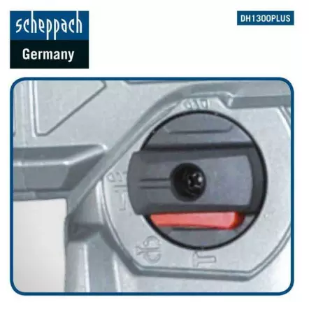 SCHEPPACH - DH1300PLUS - Perforateur 4 fonctions - 4500 coups/min - 1250 W