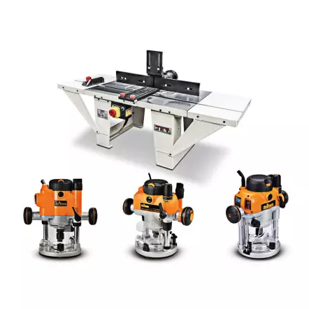 PACK Table de Défonceuse JRT2 + Défonceuse de Précision TRA001 2400W - JET - TRITON