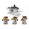 PACK Table de Défonceuse JRT2 + Défonceuse de Précision TRA001 2400W - JET - TRITON - 1