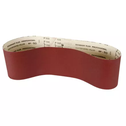 HOLZMANN - Bande abrasive 3705x152mm grain 80 (5 pièces)