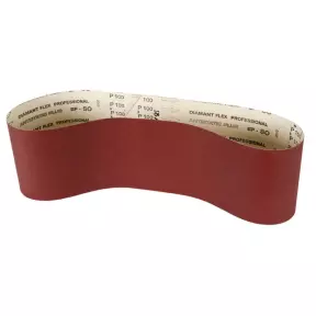 Lot 5 Bandes Abrasives 100x910 Mm Grain 80 - Ponceuse à Bande Oxyde D'Aluminium Pour Bois & Métal