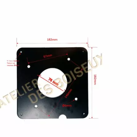 PACK Table de Défonceuse JRT2 + Défonceuse de Précision TRA001 2400W - JET - TRITON