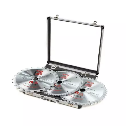 KSB254SET - Coffret de 3 Lames Circulaires Ø 254 mm - 24, 42 et 60 dents