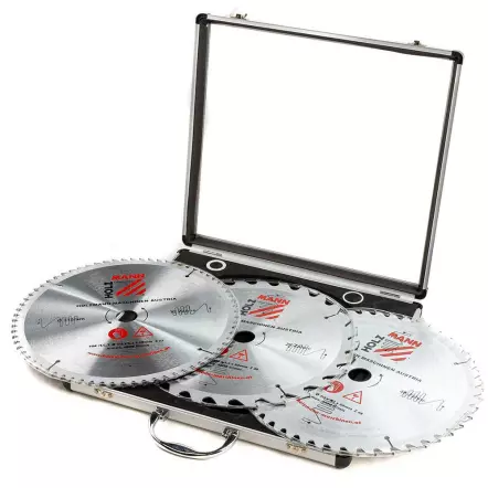 KSB315SET - Coffret de 3 Lames Circulaires Ø 315 mm - 28, 48 et 72 dents
